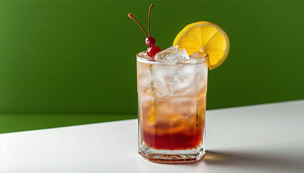 Custom pet cocktail illustration example