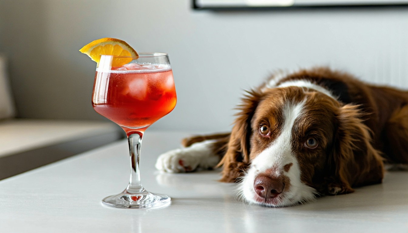 Unique gift idea featuring pet and cocktail art